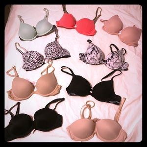 9 Victoria Secret Where Everywhere Push-up bras